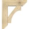 Ekena Millwork Westlake Slat Rough Sawn Bracket w/ Offset Brace, Douglas Fir, 8"W x 26"D x 30"H BKT0806X26X30WTL06RDF - alternate 4